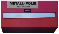 Metallfolie, Dicke 0,400 mm, Stahl, Länge 2500 mm, Breite 150 mm