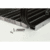 Schmutzfangmatte Eazycare Rub schwarz 118,5x78,5cm aluminium