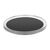 Olympia Non-Slip Bar Tray Made of Stainless Steel Round 355mm 355(�)mm