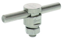 UNI-KS-Verbinder NIRO (V4A) f. Rd 6-10mm oder 16-50mm² mehrdrähtig