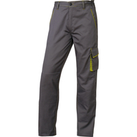 Pantalone da lavoro Panostyle® M6PAN - sargia/poliestere/cotone - taglia L - grigio/verde - Deltaplus