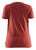 Damen T-Shirt 3D 3431 rostrot - Rückseite