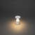 LED Akku-Tischleuchte & Kerzenhalter NANTES, IP54, 2200 / 2700K, mit Touch-Dimmer, weiß