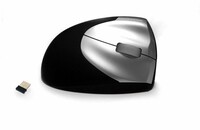 Accuratus UPRIGHT2; small right-handed 2.4Ghz RF (up to 10 Mtrs) wireless mouse-