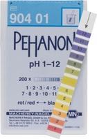 Papierki wskaźnikowe pH PEHANON® Zakres 1 ... 12 pH
