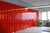 Foto 2 von Schweißerschutz PVC-Streifenvorhang, Lamellen 300 x 2 mm rot-transparent (ISO 25980), Höhe 4,25 m, Breite 4,25 m (3,50 m), verzinkt