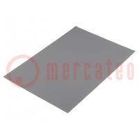 Heat transfer pad: gel; L: 300mm; W: 200mm; Thk: 0.5mm; 1.5W/mK