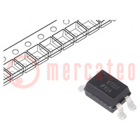 Photocoupleur; SMD; Ch: 1; OUT: transistors; Uisol: 5kV; Uce: 70V