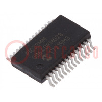 IC: mikrokontroler PIC; 64kB; 2÷3,6VDC; SMD; SO28; PIC32; 16kBSRAM