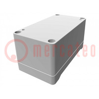 Enclosure: multipurpose; X: 65mm; Y: 120mm; Z: 60mm; 1555; grey