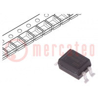 Optocoupler; SMD; Ch: 1; OUT: transistor; Uisol: 5,3kV; Uce: 70V