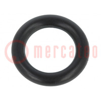 Joint O-ring; caoutchouc NBR; Thk: 2,5mm; Øint: 9mm; noir
