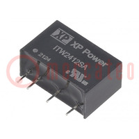 Converter: DC/DC; 1W; Uin: 18÷36V; Uout: 12VDC; Iout: 83mA; SIP; THT