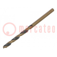 Drill bit; for metal; Ø: 3.2mm; Features: grind blade