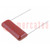 Capacitor: polyester; 330nF; 400VDC; 22.5mm; ±10%; THT