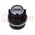 Precise knob; with counting dial; Shaft d: 6.35mm; Ø30.4x33mm