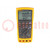 Mesureur: calibrateur-multimètre; Test de diode: 0,3mA@600mV