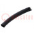 Insulating tube; PVC; black; -20÷125°C; Øint: 8mm; L: 10m; UL94V-0