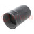 Heat shrink boot; straight,glued; 19mm; L: 80mm; black; -75÷150°C