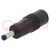 Adapter; Plug: straight; Input: 5,5/2,1; Out: 4,0/1,7