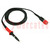 Probe: for oscilloscope; high voltage; 500MHz; 100: 1; 6kV; 2m