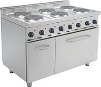 Saro Elektrisch fornuis, met ovenModel E7/CUET6LE