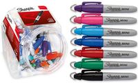 Sharpie Permanent-Marker Mini, sortiert, im 72er Display (5050378)