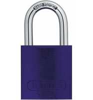 ABUS Vorhangschloss Aluminium 72/40 lila Code gl. lt. Muster