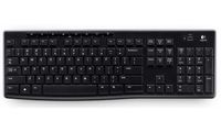 Logitech Tastatur K270, kabellos, schwarz (18003659)