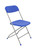 Pack 5 sillas plegables Viveros Azul