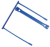 Archiefbinder E-clip, blauw