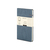 Modena A5 Classic Linen Notebook Graphite City Pack of 10