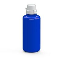 Artikelbild Trinkflasche "School", 1,0 l, blau/weiß