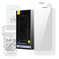 BASEUS TEMPERED GLASS CORNING FOR IPHONE 14 PRO WITH BUILT-IN DUST FILTER P60012218201-01