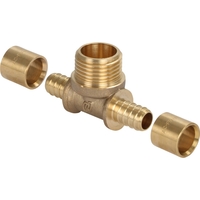 TÉ MÂLE À GLISSEMENT PER Ø 12 - M15X21 - DISPO 48H FIXOCONNECT 2305-12-15