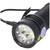 Bullworker die ultrahelle LED-Taschenlampe mit Osram LED max. 3300 Lumen inklusive Akku