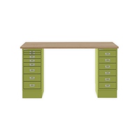 MultiDesk | 1 MultiDrawer mit 6 Schüben, 1 MultiDrawer mit 8 Schüben