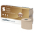 Produktabbildung - Satino PureSoft Toilettenpapier, soft beige, 9,4 x 11,0 cm, 2-lagig, 250 Blatt/Rolle, 8 x 8 Rollen/VE, 33 VE/Palette