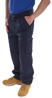 Beeswift Traders Newark Trousers Navy Blue 32