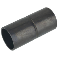 Fränkische Stahlrohr-Steckmuffe SMS-E, Ø mm - Zoll 25 mm, brüniert, schwarz