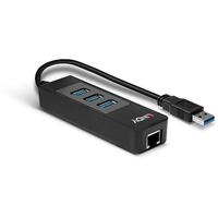 LINDY USB 3.1/3.0 Hub & Gigabit Ethernet Adapter