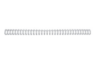 Drahtbinderücken WireBind, A4, Nr. 7, 11 mm, 100 Stück, silber