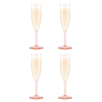 Bodum 11927-679SSA copa de champán 4 pieza(s) Plástico Flauta de champán