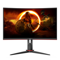 AOC CQ27G2S/BK monitor komputerowy 68,6 cm (27") 2560 x 1440 px Quad HD Czarny, Czerwony