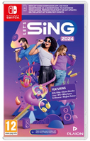 GAME Let's Sing 2024 Standardowy Niemiecki, Angielski, Hiszpański, Francuska, Włoski Nintendo Switch