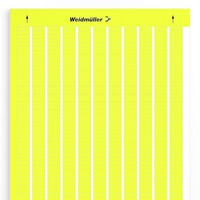 Weidmüller 1724141687 etykiet do nadruku Żółty Samoprzylepne etykiety do drukowania