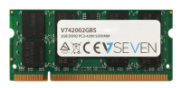 V7 2GB DDR2 PC2-4200 533Mhz SO DIMM Notebook Arbeitsspeicher Modul - V742002GBS