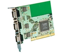 Brainboxes Universal 3-Port RS232 PCI Card interfacekaart/-adapter