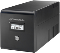 PowerWalker VI 1000 LCD FR szünetmentes tápegység (UPS) Vonal interaktív 1 kVA 600 W 4 AC kimenet(ek)