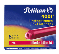 Pelikan TP/6 Rouge 6 pièce(s)